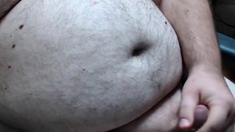 fat chub bear stroking dick