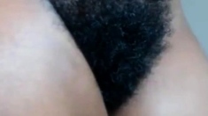 black hairy