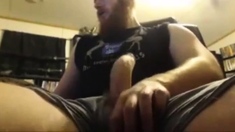 Big Dick Ginger Shoots Out A Massive Load