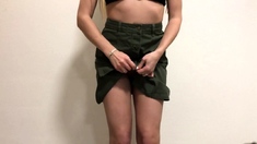 Dress my skirts without panties