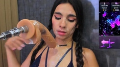Hot teen lauryn may solo toying