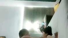 Amateur teen bating on cam at