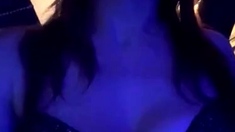 Big boobs milf masturbates with her dildo