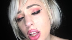 Blonde teen Sierras first erotic masturbation video