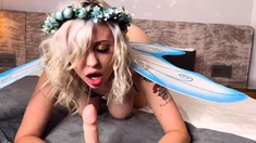 Blonde needs her toy for juicy pussy masturbation HD