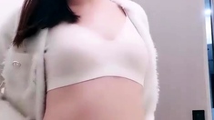 Sweet Japanese teen Ai Yumemi has her pussy toyed