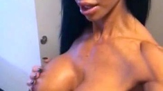 Leann amateur beautiful brunette with big boobs