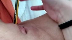 Amateur close up pov hj to nice big rod