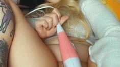 Stacked Brunette Goes Solo Toys And Masturbation