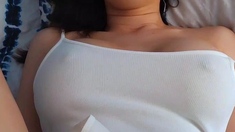 Big assed busty tit fuck and blowjob