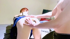 Deep anal blonde toy anal blonde toys amateur homemade ass