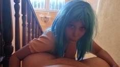 Hot amateur teen blowjob and fuck