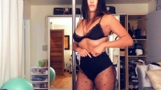 Brunette babe chelsea french solo masturbation