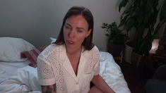 Brunette Solo Webcam Masturbation