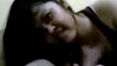Amateur Asian Babe in Blowjob Video - Indonesian Scandal