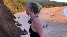 Amateur French Teen Outdoor softcore