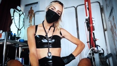 Hot blonde glamour babe solo plays to pleasure her hot body