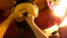 Sub Lucia is enslaved to my cock