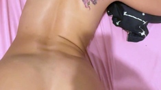 Tight ass brunette amateur Angel Hott