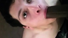 Big Cock Interracial Amateur Fucks Lil' Twink Bruno