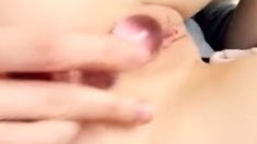 Close Up Pierced Twat Toying