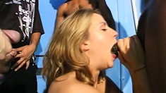 Interracial Anal Group Sex