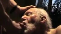 Grandpa Sucking Off A Hunk