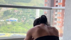 Brunette Solo Webcam Masturbation
