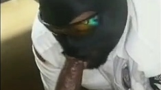 Big Black Cock Sucked By A Hungry Amateur