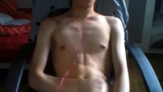 Sweet Asian Twink Handjob