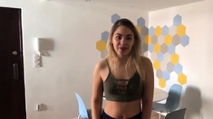Hot honey plays with fucktoys in her bathtub