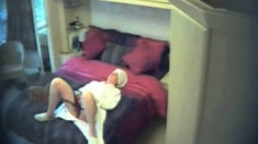 Hidden Cam Catches Wife Playing With Rabbit