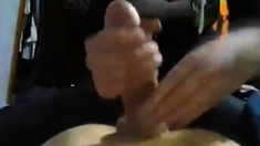 Handjobs big cock